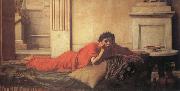 John William Waterhouse The Remorse of Nero After the Murder of his Mother France oil painting artist